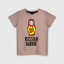 Детская футболка Russian Barbie