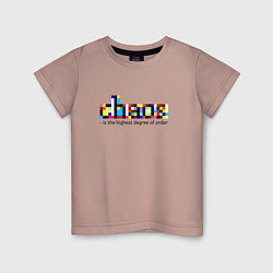 Детская футболка Хаос- высшая степень порядка