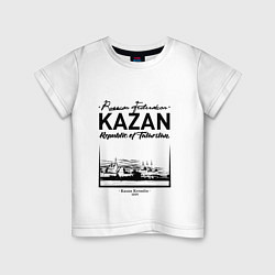 Детская футболка Kazan: Republic of Tatarstan