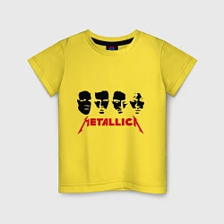 Детская футболка Metallica (Лица)