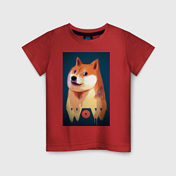 Детская футболка Wow Doge