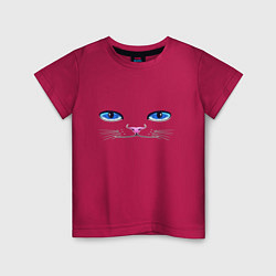 Детская футболка Кошачьи глаза