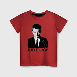 Детская футболка Jude Law