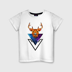 Детская футболка Космический олень