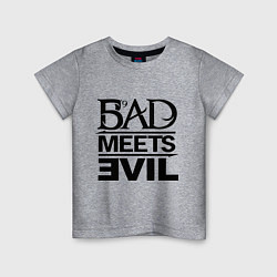 Детская футболка Bad Meets Evil