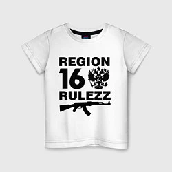 Детская футболка Region 16 Rulezz