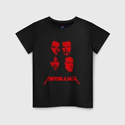 Детская футболка Metallica kvartet