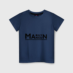Детская футболка Marilyn Manson