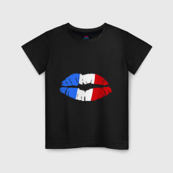 Детская футболка Французский поцелуй