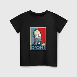Детская футболка D'oh Poster