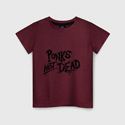 Детская футболка Punks not dead