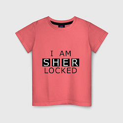 Детская футболка I am Sherlocked