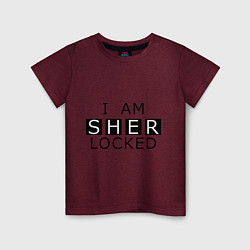 Детская футболка I am Sherlocked