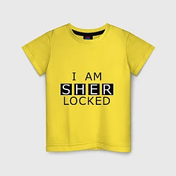 Детская футболка I am Sherlocked