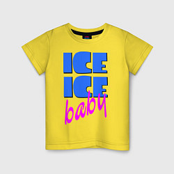 Детская футболка Ice ice baby