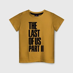 Детская футболка The Last of Us: Part II