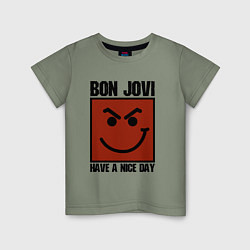 Детская футболка Bon Jovi: Have a nice day