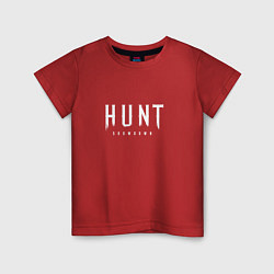 Детская футболка Hunt: Showdown White Logo