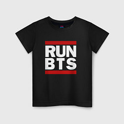 Детская футболка RUN BTS