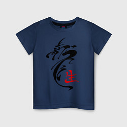 Детская футболка Иероглиф дракон