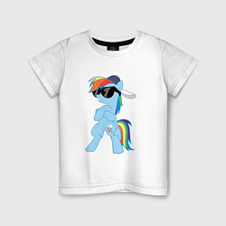 Детская футболка Крутая пони
