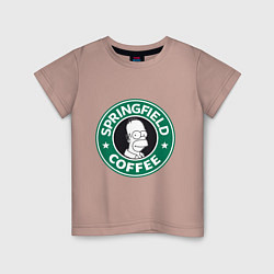 Детская футболка Springfield Coffee