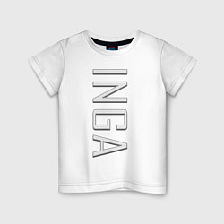 Детская футболка Inga Font