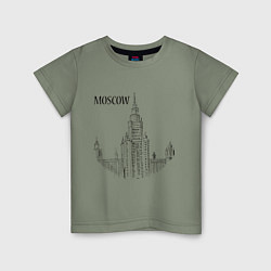 Детская футболка Moscow MSU