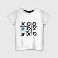 Детская футболка Хабра- крестики нолики