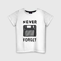 Детская футболка Never Forget