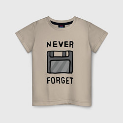 Детская футболка Never Forget