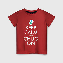 Детская футболка Keep Calm & Chug on