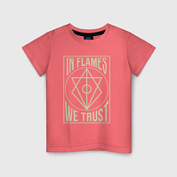 Детская футболка In Flames: We Trust