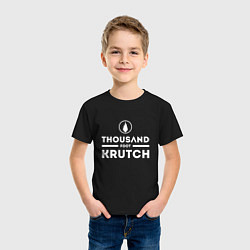 Футболка хлопковая детская Thousand Foot Krutch, цвет: черный — фото 2