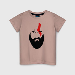 Детская футболка God of War: Kratos Face