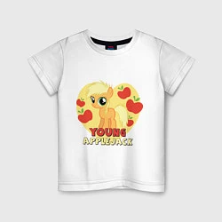 Детская футболка Young Applejack: in my heart