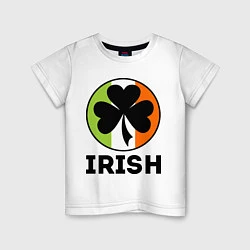 Детская футболка Irish - цвет флага