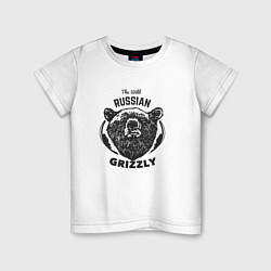 Детская футболка Russian Grizzly