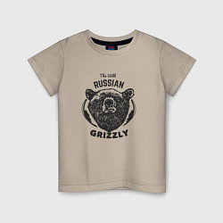 Детская футболка Russian Grizzly