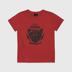 Детская футболка Russian Grizzly
