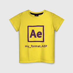 Детская футболка Adobe After Effects