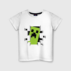 Детская футболка Crash Minecraft