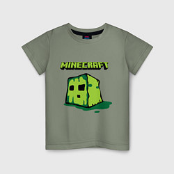 Детская футболка Minecraft Creeper