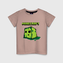 Детская футболка Minecraft Creeper