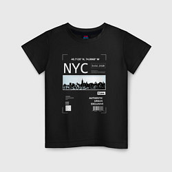 Детская футболка NYC Style