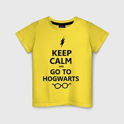 Детская футболка Keep Calm & Go To Hogwarts