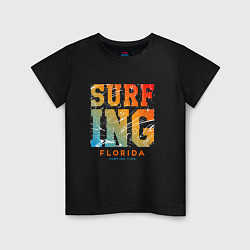 Детская футболка Surfing Florida