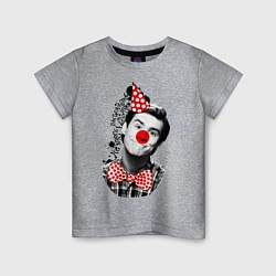 Детская футболка Джим Керри клоун