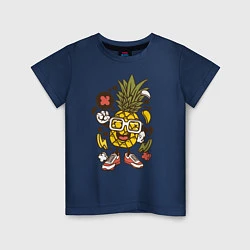 Детская футболка Летний ананас