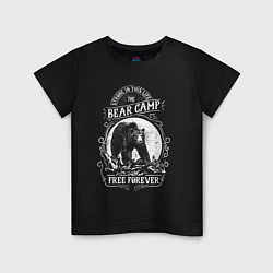 Детская футболка Bear Camp Free Forever
